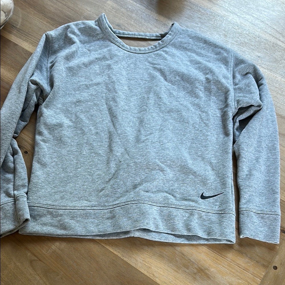 Nike Heather Gray Crewneck Sweatshirt